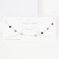 Gold Plated Floating Heart Charm Necklace