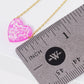 Gold Plated Opal Heart Necklace