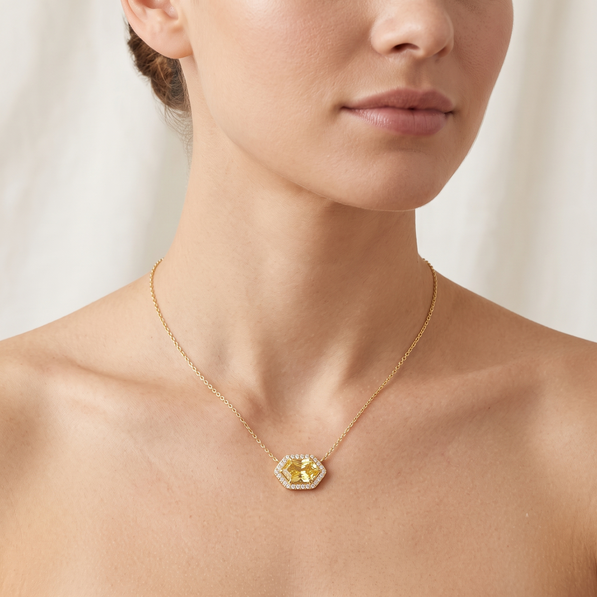 Bridesmaid Druzy Necklace