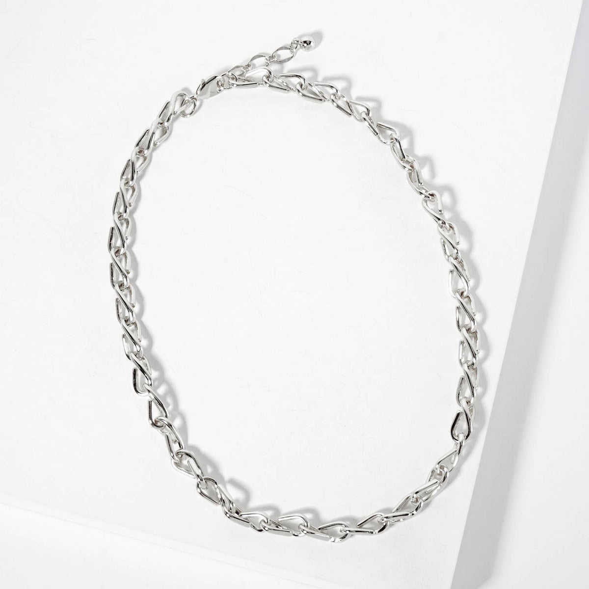 Polished Brass Chain Necklace