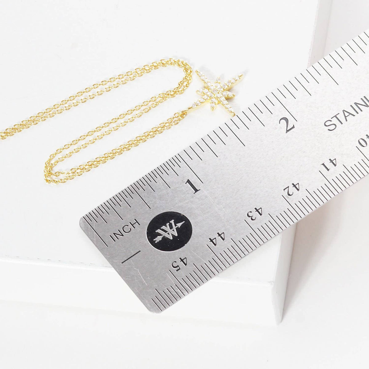 Gold Plated North Star Necklace