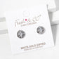Gold Dipped Vintage Roman Numeral Stud Earring
