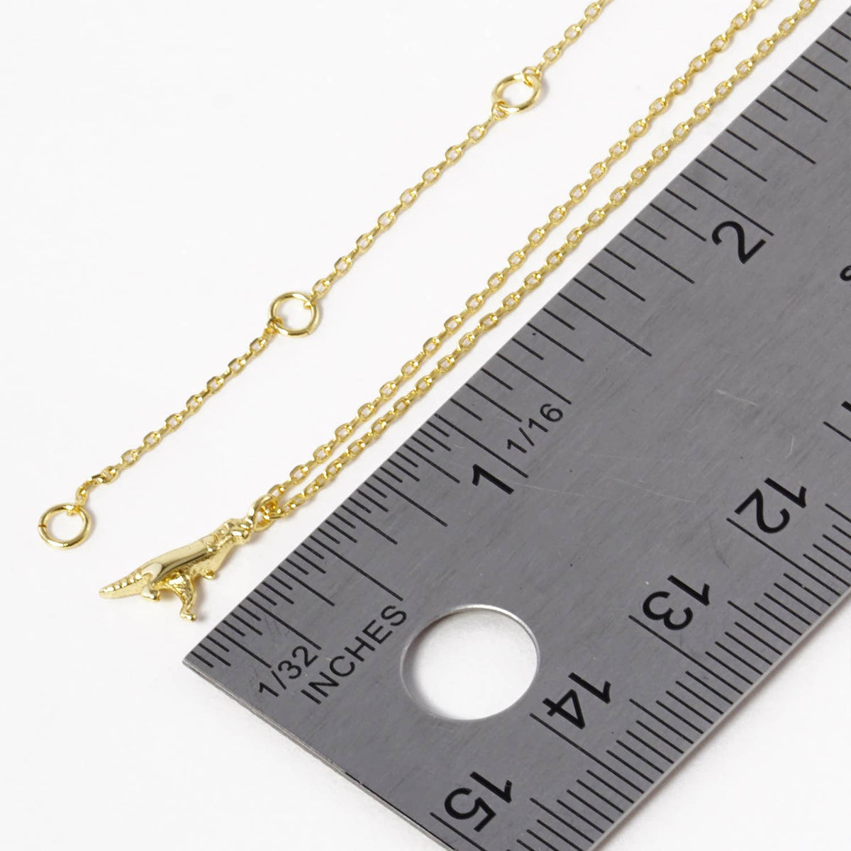 Minimalist Dainty Dinosaur Pendant Necklace