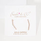 Gold Mini Threader Ear Climber Earrings