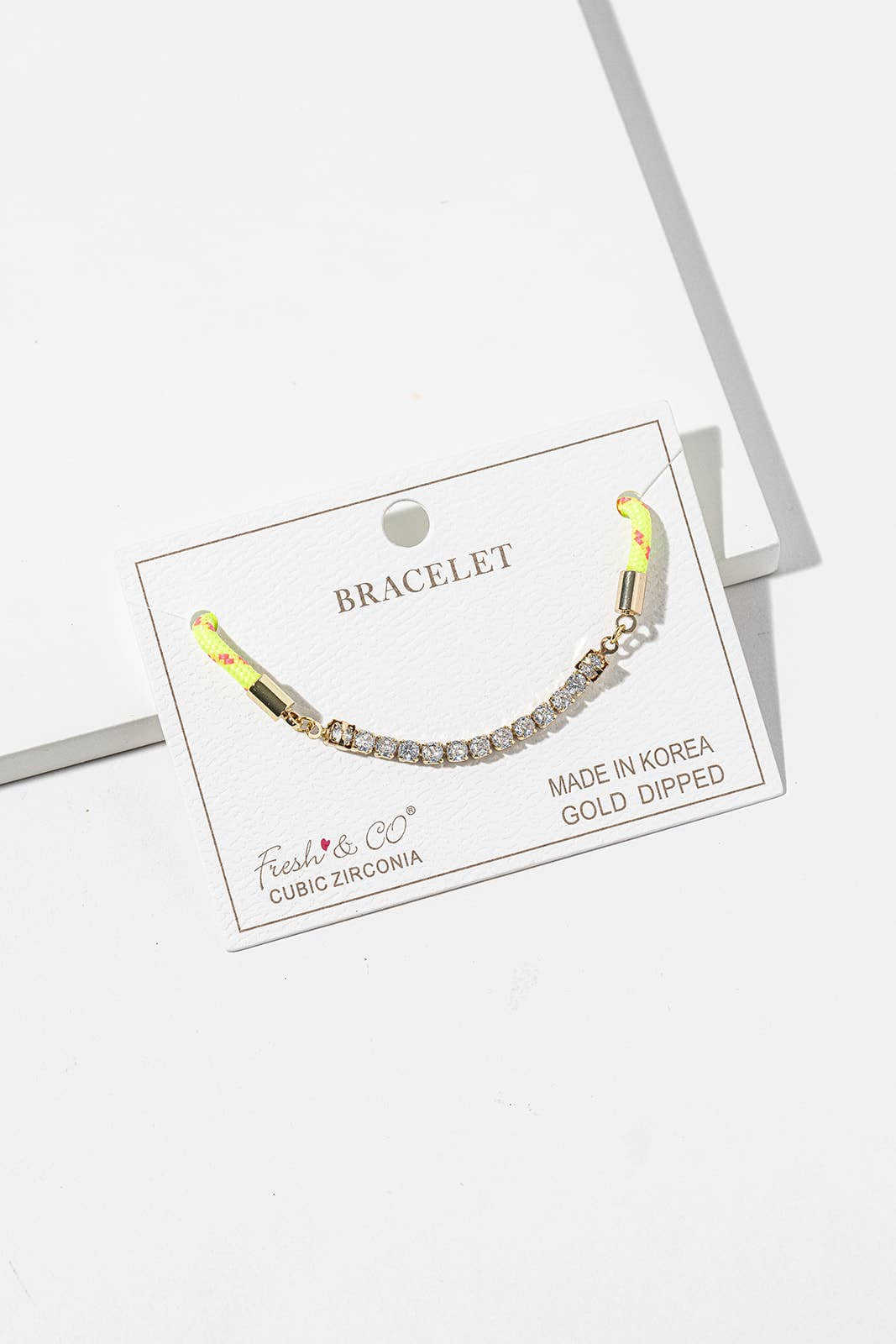 Tennis & Cord Hybrid Bracelet