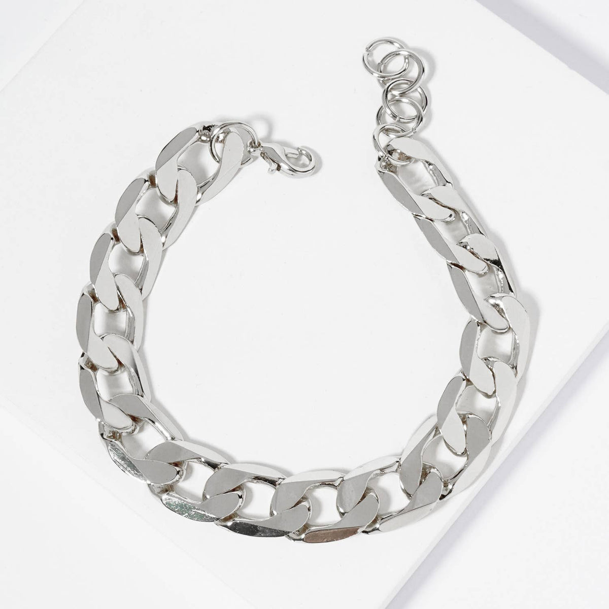 18K Gold Dipped 15mm Cuban Chain Bracelet