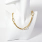 Interlocking Oval and HardWear Links Wheat-Chain Necklace