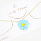 Daisy Charm Necklace