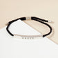 Inspirational Messages "Grace" Tube Bar Bracelet