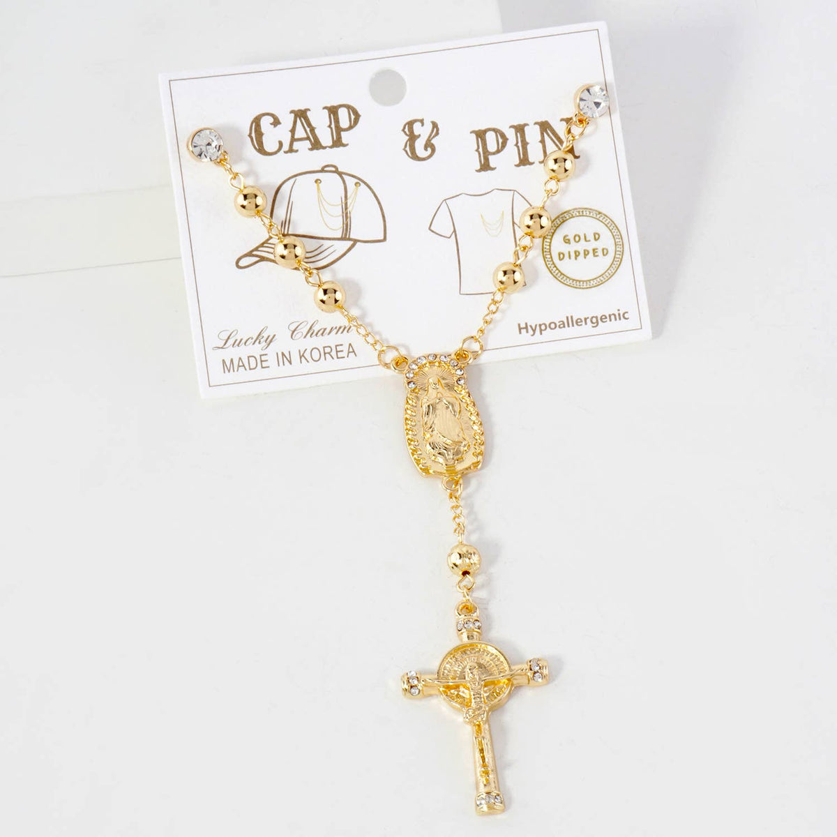 Rosary Cap & Pin Accessory