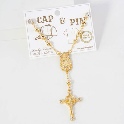 Rosary Cap & Pin Accessory