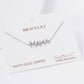 Minimalist Pavé "MAMA" Lettering Bracelet
