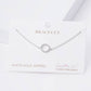 Dainty Pavé Circle Charm Chain Bracelet