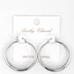 Gold Plated Hoop Earrings