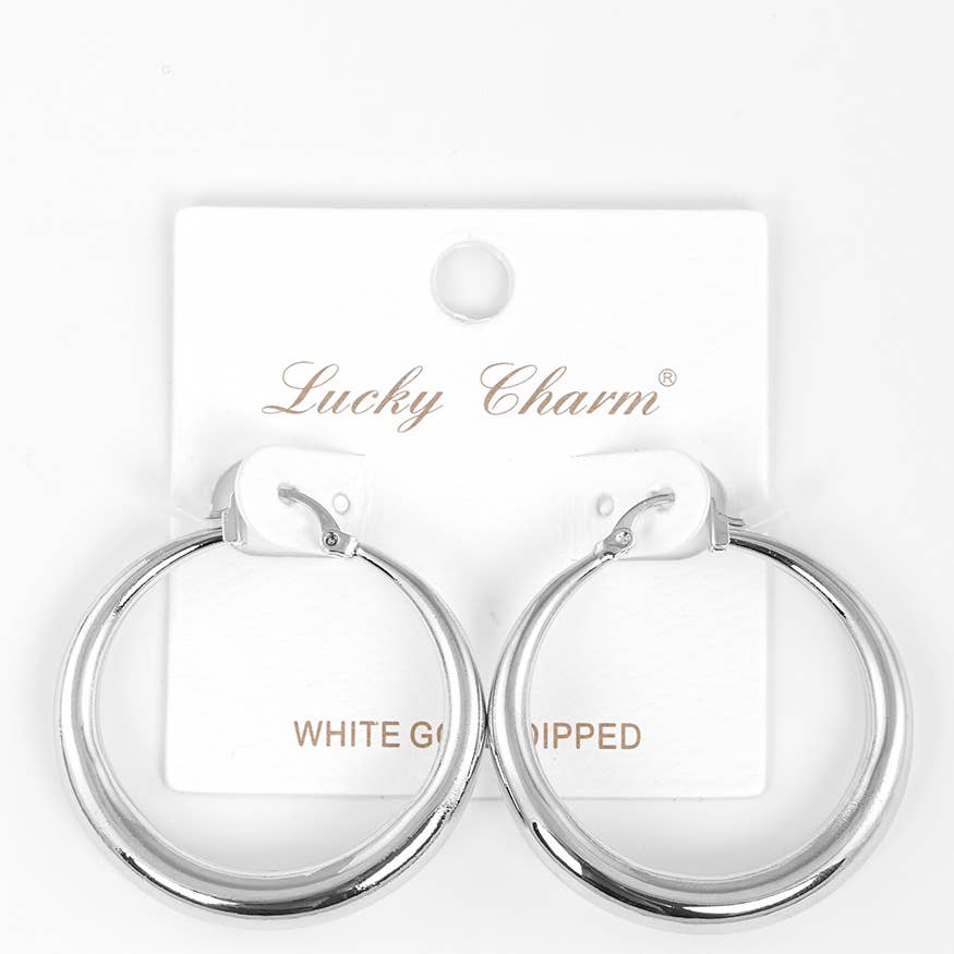 Gold Plated Hoop Earrings