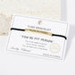 Inspirational Messages "You're my Person" Tube Bar Bracelet