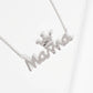 Gold Plated Queen Mama Necklace