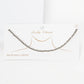 Gold Plated Multicolor Beaded Necklace