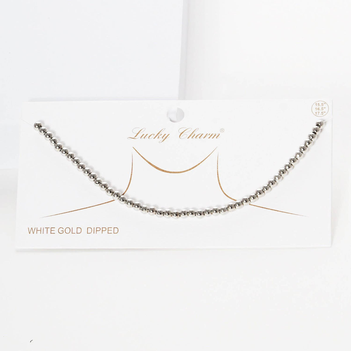 Gold Plated Multicolor Beaded Necklace