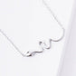 Gold Plated Tiny Snake Charm Necklace
