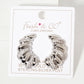 Pave-Set Croissant-Shaped 18K-Gold-Dipped Post Earrings