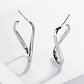 Twisted Geometric Hoop Earrings