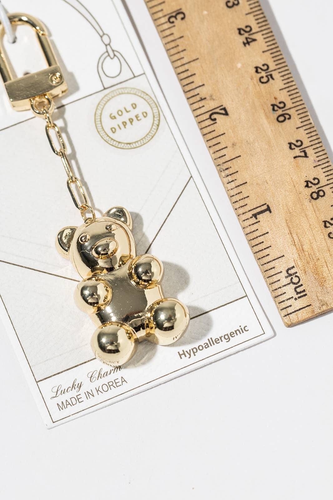Teddy Bear Bag Charm