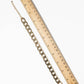 Chunky Curb Chain Link Anklet - Hypoallergenic Gold & Silver