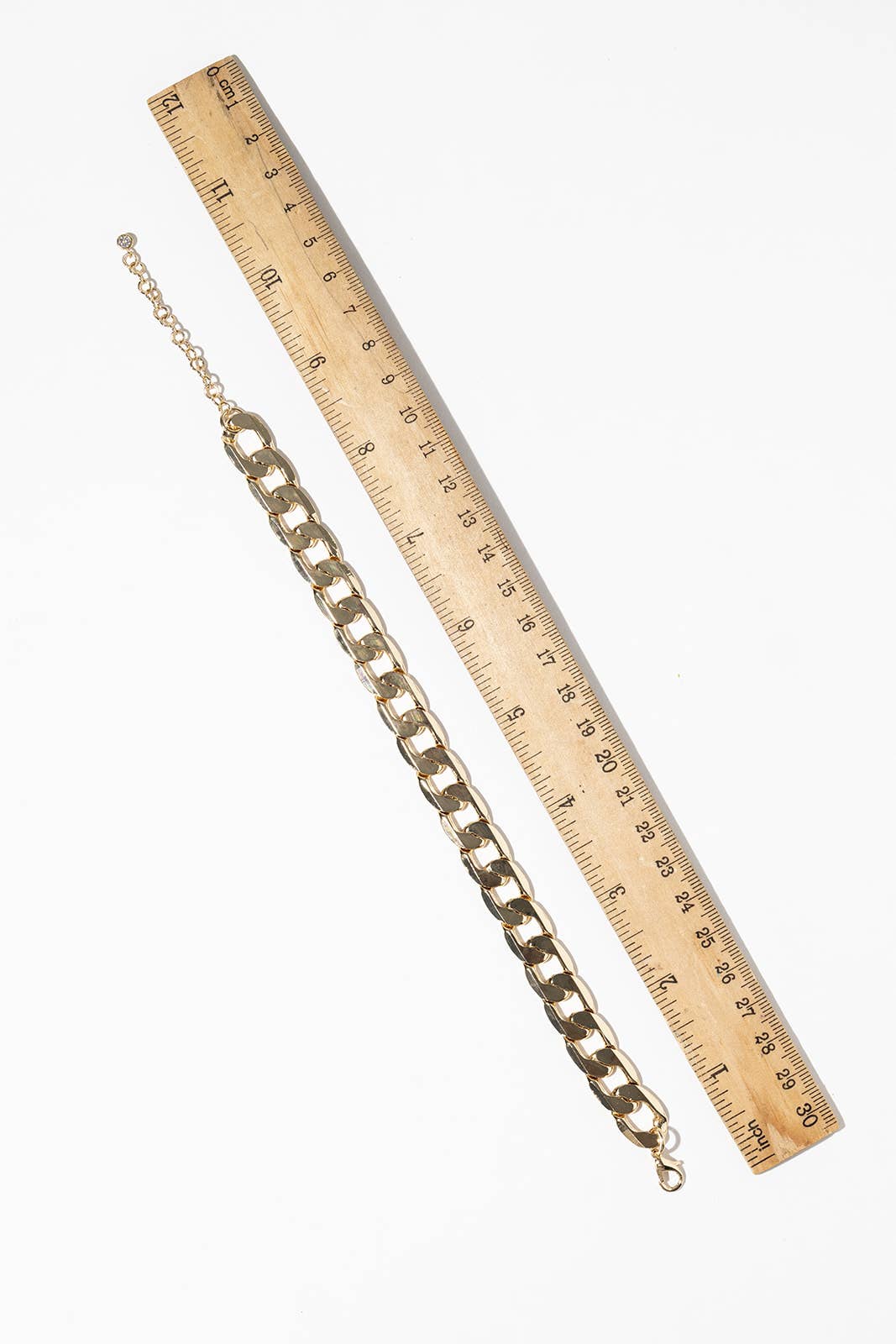 Chunky Curb Chain Link Anklet - Hypoallergenic Gold & Silver