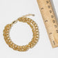 Layered Curb & Rope Chain Bracelet with Magnetic Clasp