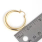 Gold Plated Hoop Earrings