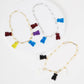 Multicolor Beaded Gummy Bear Necklace