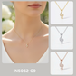 Crystal Treble Clef Pendant Necklace