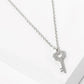 Vintage-Inspired Key Pendant Necklace