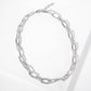 18K-Gold-Dipped Textured 19mm Chain Necklace