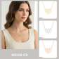 Geometric Origami Elephant Pendant Necklace