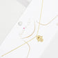 Gold Plated Hasma Eye Necklace