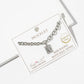 Lady of Guadalupe Rhinestone Pendant Chain Bracelet