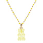 Multicolor Beaded Gummy Bear Necklace