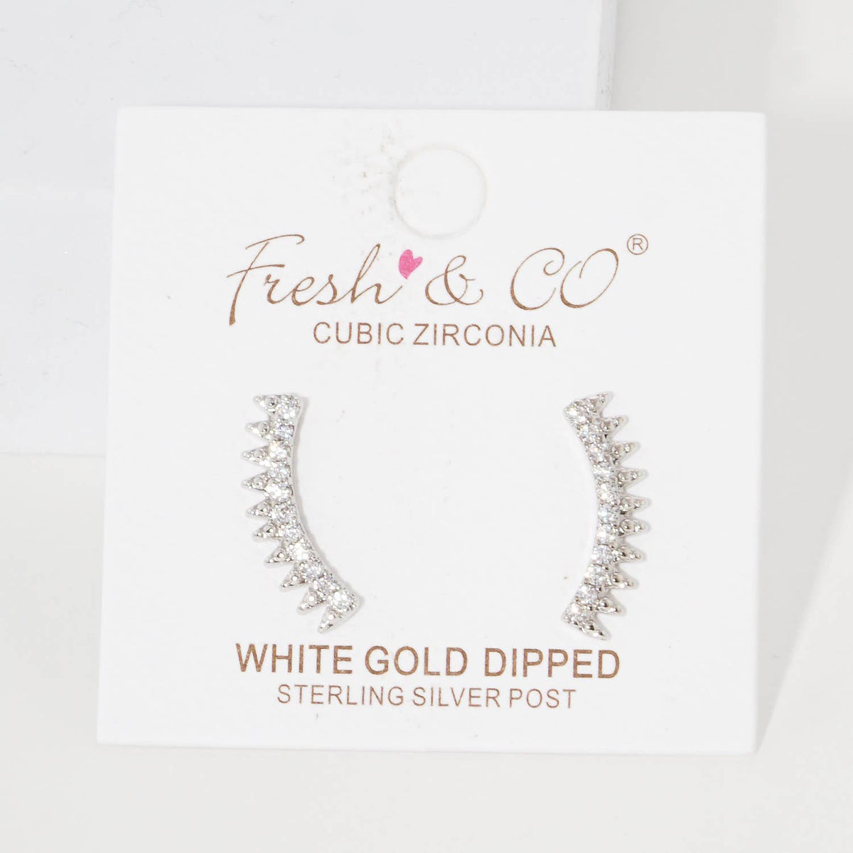 Cubic Zirconia Ear Crawlers