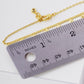 Minimalist Dainty Coin Charm Bracelet