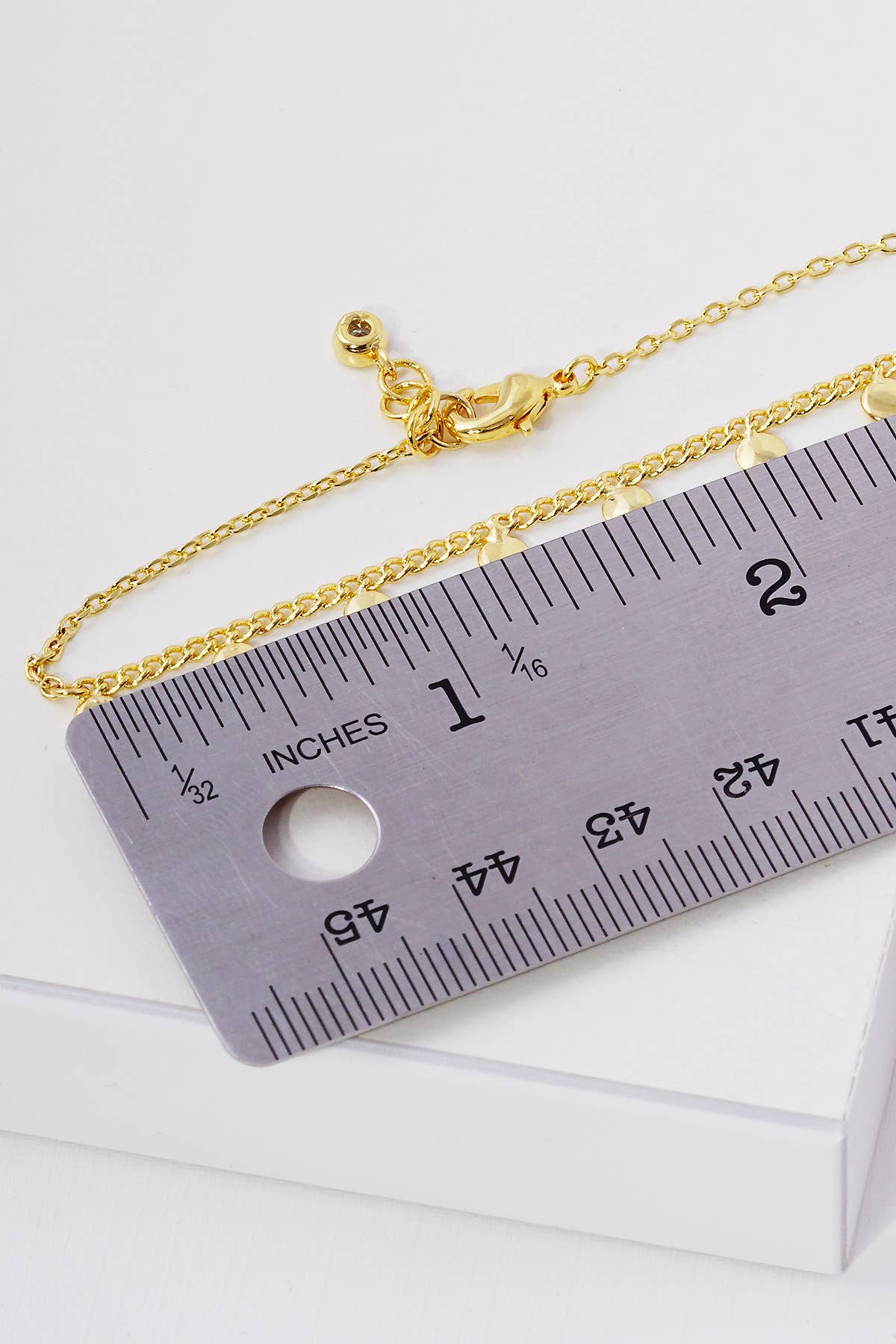 Minimalist Dainty Coin Charm Bracelet