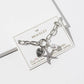 Starfish, Pearl, & "Love" Heart Charm Bracelet