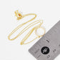 Gold Circle Of Life Necklace