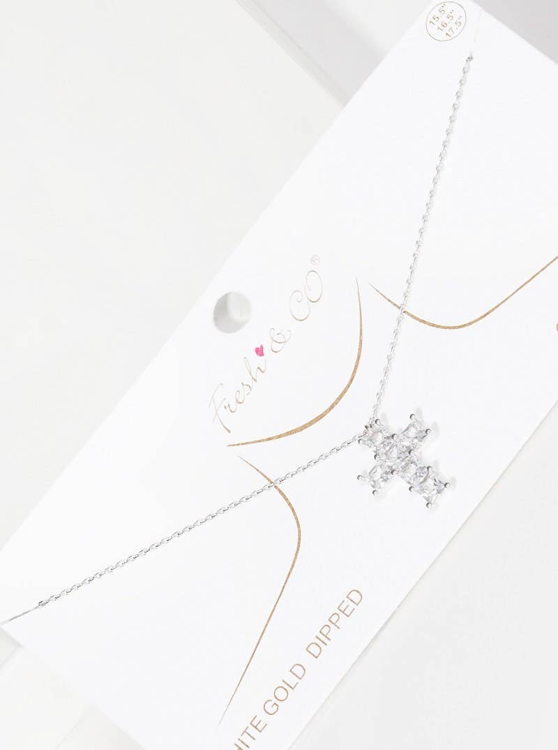 Gold Cruciform Cross Necklace