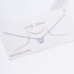 White Shelled Butterfly Pendant Necklace