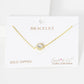 Cubic Zirconia Halo Chain Bracelet