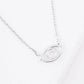 Gold Simple Evil Eye Necklace