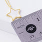 White Shelled Star Necklace