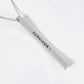 "SURVIVOR" Vertical Bar Necklace